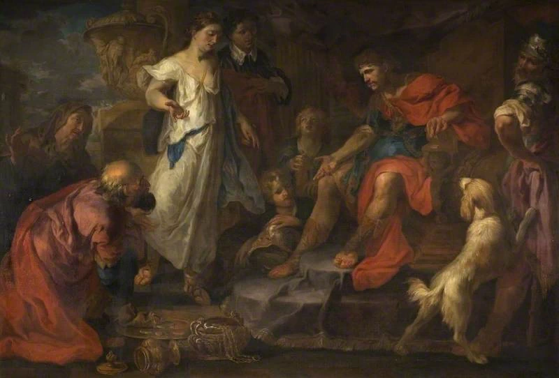 La continenza di Scipione - Shipley Art Gallery, attribuito